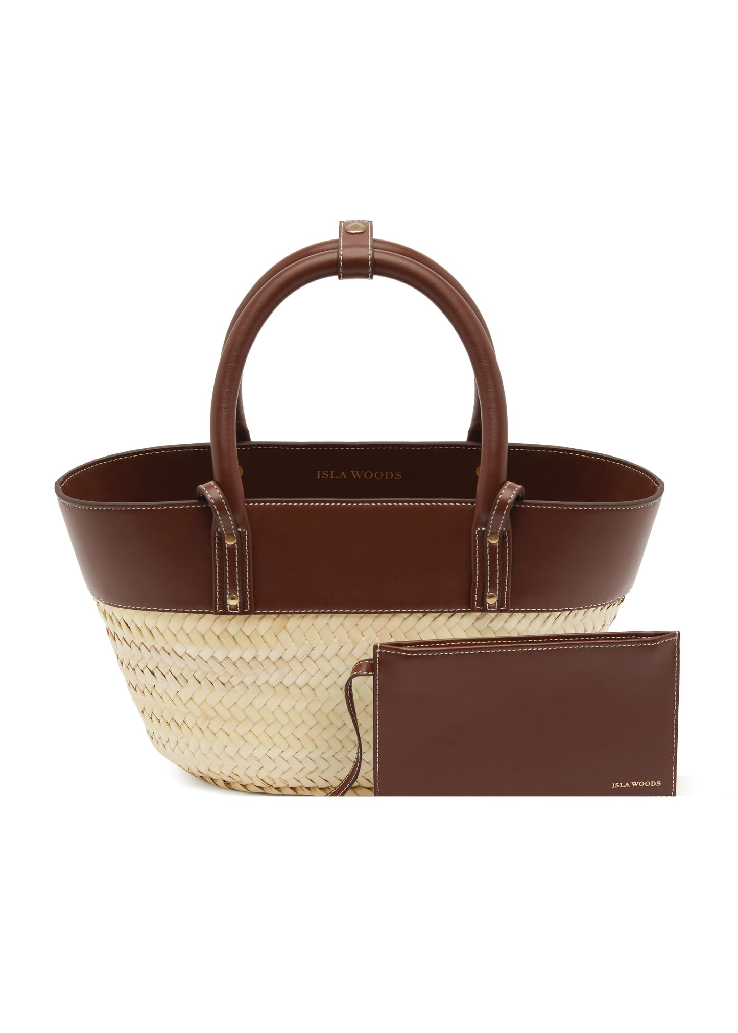 THE SMALL ENDLESS BAG - CHESTNUT
