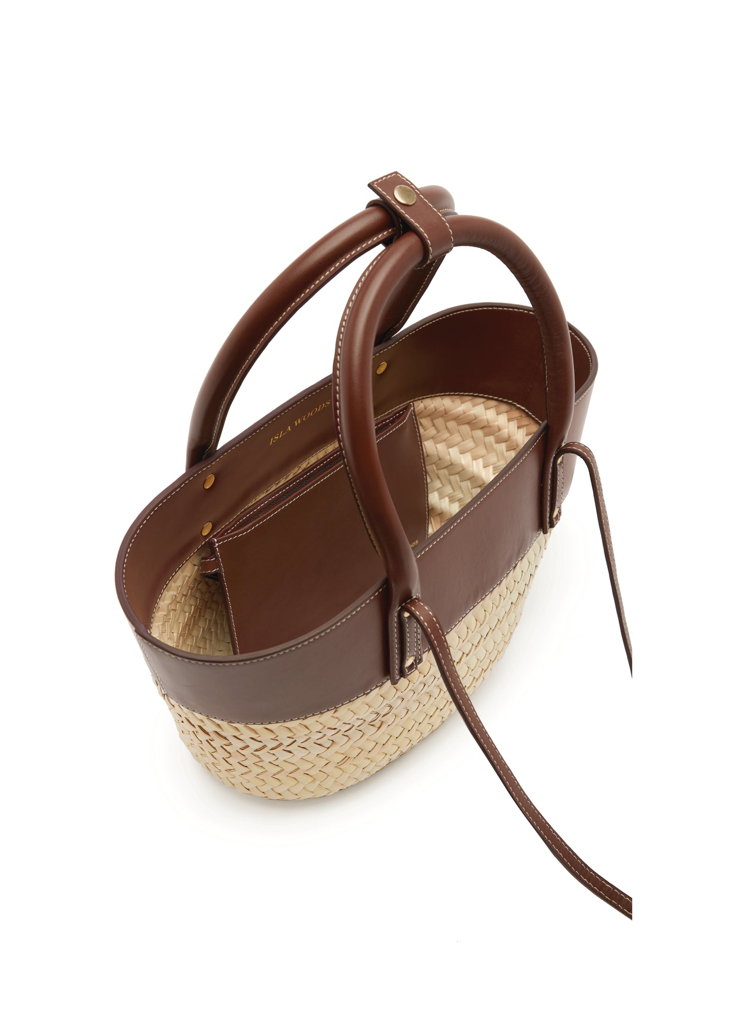 THE SMALL ENDLESS BAG - CHESTNUT